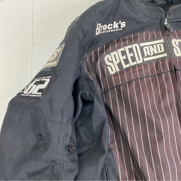 Speed and Strength Men’s Adult Medium Motorcycle Jacket Armor Protector Biker - Picture 6 of 11